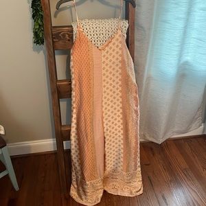 Silky spaghetti strap jumpsuit from Red Dress Boutique!